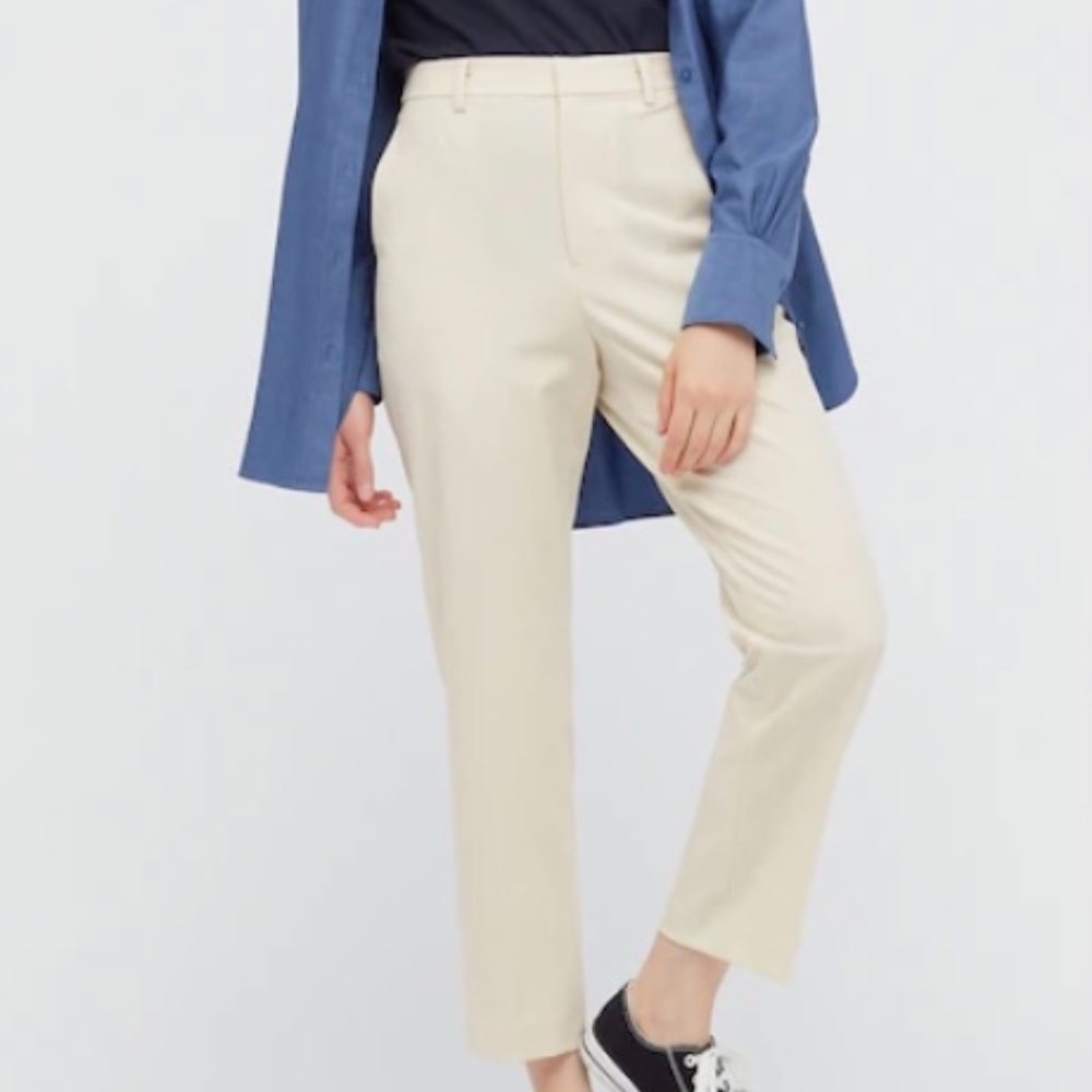 Uniqlo Two Way Stretch Ankle Length Dress Pant